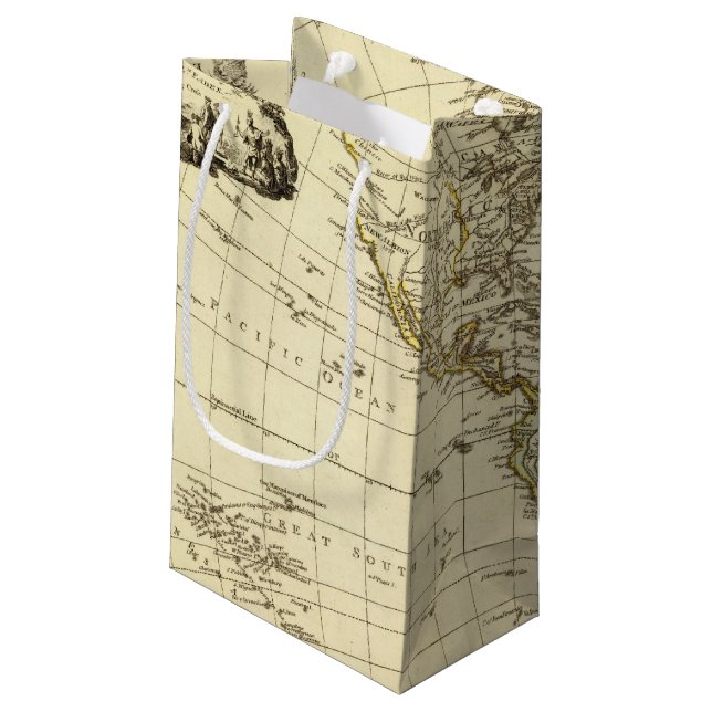 America Small Gift Bag (Back Angled)