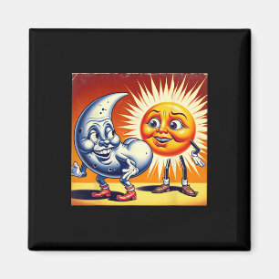 America Solar Eclipse 2024 4.08.24 The Sun Got Moo Magnet