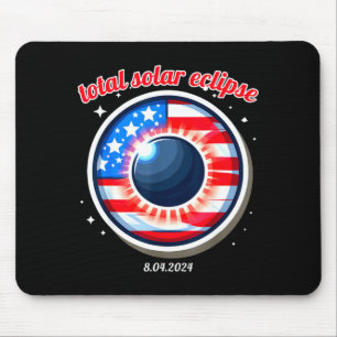 America solar eclipse texas 4.8.24 total solarAmer Mouse Mat