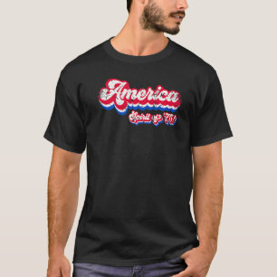 America Spirit Of '76 Fourth Usa Patriotic Pride T-Shirt