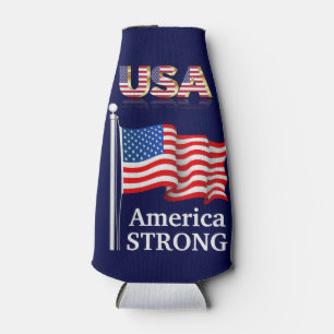 America Strong Bottle Cooler