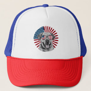 America Sunfglass Shirt USA Flag , 4th Of July Trucker Hat