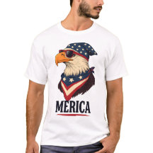 America Sunglass Eagle - Funny 4th of July Graphic