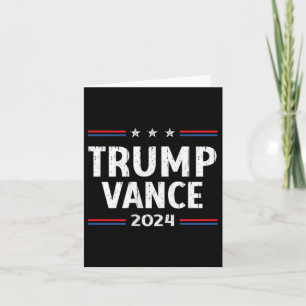 America Take America Back Trump Vance 2024 Vice Card