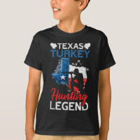 America Texas Turkey Hunting Legend Funny Turkey H