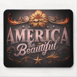 America the Beautiful Mouse Mat