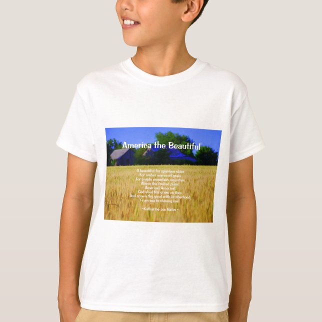America the Beautiful Shirts (Front)