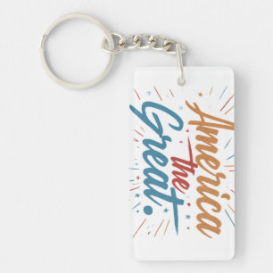 America the Great Key Ring
