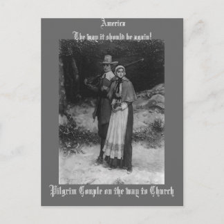 America The way it should be again! Postcard