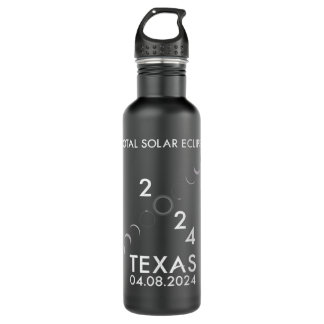 America Totality 04.08.24 Total Solar Eclipse 2024 710 Ml Water Bottle