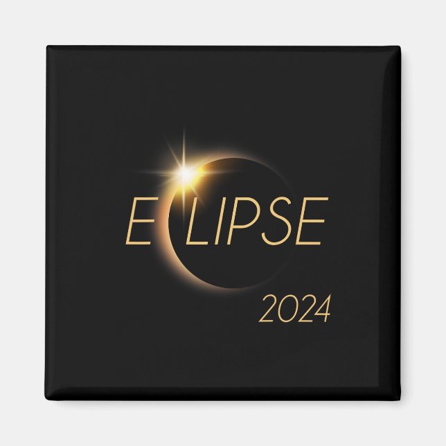 America Totality 04 08 24 Total Solar Eclipse 2024 Magnet (Front)