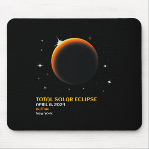 America Totality 04 08 24 Total Solar Eclipse 2024 Mouse Mat