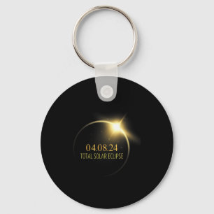 America Totality Solar Eclipse 2024 4.08.24 Access Key Ring