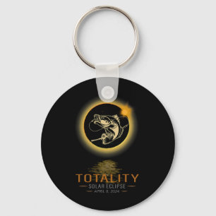 America Totality Spring 4 08 24 Total Solar Eclips Key Ring