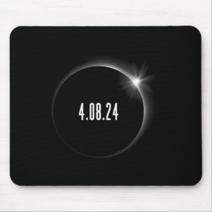 America Totality Spring 4.08.24 Total Solar Eclips Mouse Mat