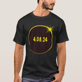America Totality Spring 4 08 24 Total Solar Eclips T-Shirt