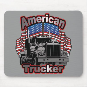 America Trucker Mouse Mat