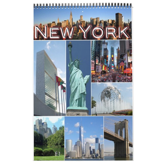 America - U.S.A. - New York - Calendar (Cover)