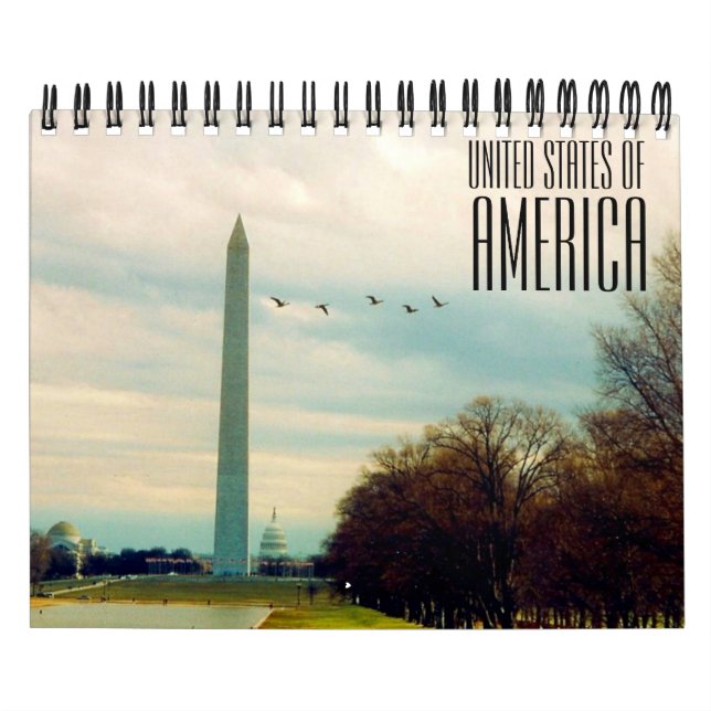 america united states 2026 calendar (Cover)