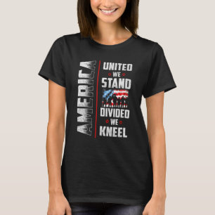 America United We Stand Patriotic 4th Of July T-Shirt