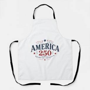 America USA 250th, 250 Years of Freedom Apron