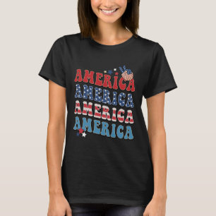 America Usa Fourth Of July 4th For Men Womens And T-Shirt
