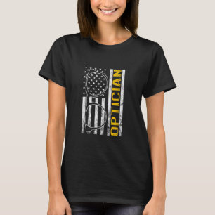 America USA Optometrist Eye Doctor Eye Glasses Opt T-Shirt