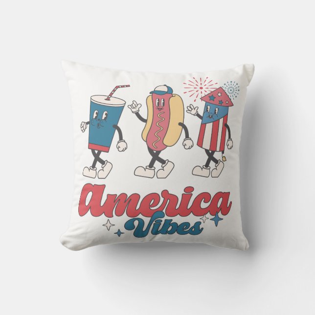 America Vibes Cushion (Front)