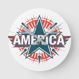  AMERICA  Wall Clock