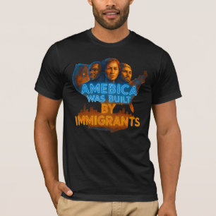 America Was Built by Immigrants T-Shirt