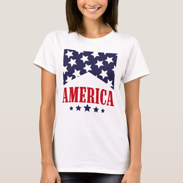 America Western Fourth of July T-Shirt (Front)