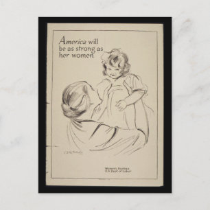 America_will_be_as_Propaganda Poster Postcard