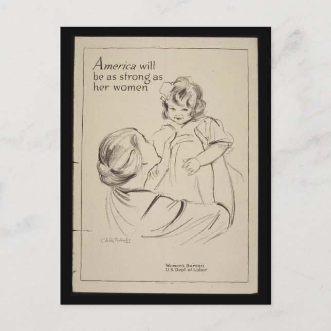 America_will_be_as_Propaganda Poster Postcard (Front)