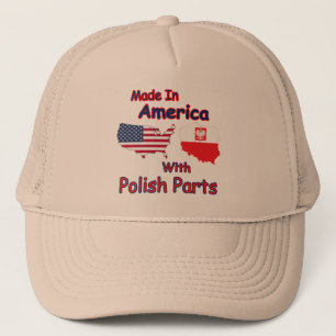 America With Polish Parts Trucker Hat