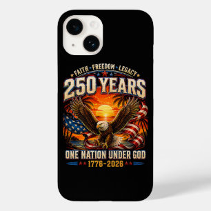 American 1776 2026 250th 4th July Independence Day Case-Mate iPhone 14 Case