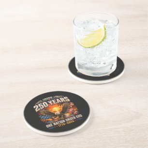 American 1776 2026 250th 4th July Independence Day Coaster