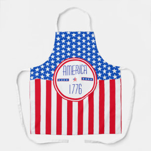 American 1776 patriotic   apron