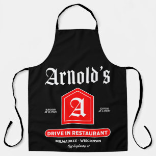 American 1950's Diner Apron