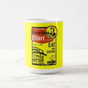 American 1950's Diner Coffee Mug
