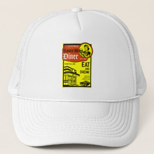 American 1950's Diner Trucker Hat