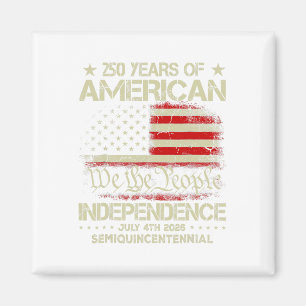 American 250th Anniversary Celebration 250 Years U Magnet