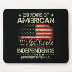 American 250th Anniversary Celebration 250 Years U Mouse Mat