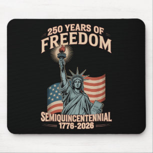 American 250th Anniversary Celebration 250 Years U Mouse Mat