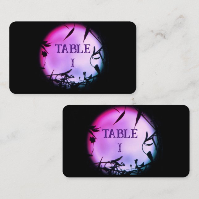 American, 89 mm x 51 mm Flat Place Card (Front/Back)