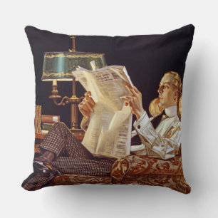 American Advertisement, Arrow shirt Collars, 1914 Cushion