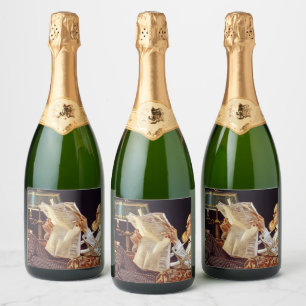 American Advertisement, Arrow shirt Collars, 1914 Sparkling Wine Label