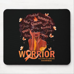 American Afro Black Women Queen Multiple Sclerosis Mouse Mat