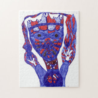 American Alien King Puzzle! Jigsaw Puzzle