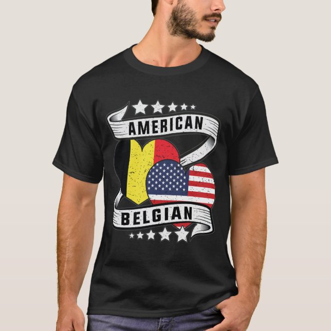 American and Belgian shirt  (Front)