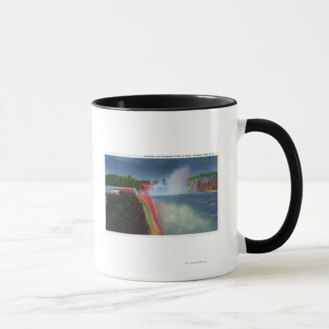 American and Horseshoe Falls Illuminated Mug (Right)